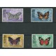 FLORES MARIPOSAS TAILANDIA RARA SERIE COMPLETA DE ESTAMPILLAS NUEVAS MINT